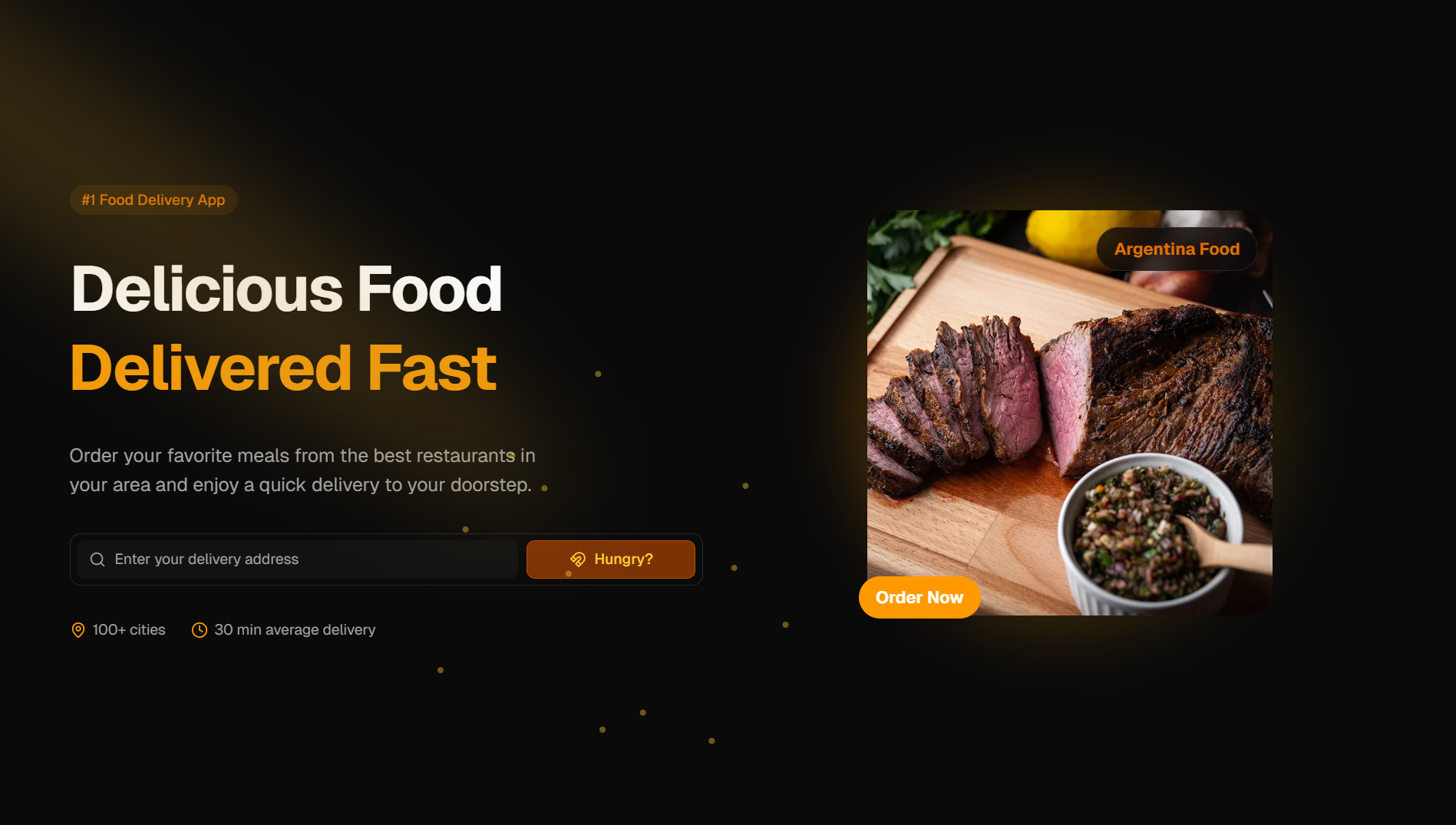 FoodyX - Food Delivery App